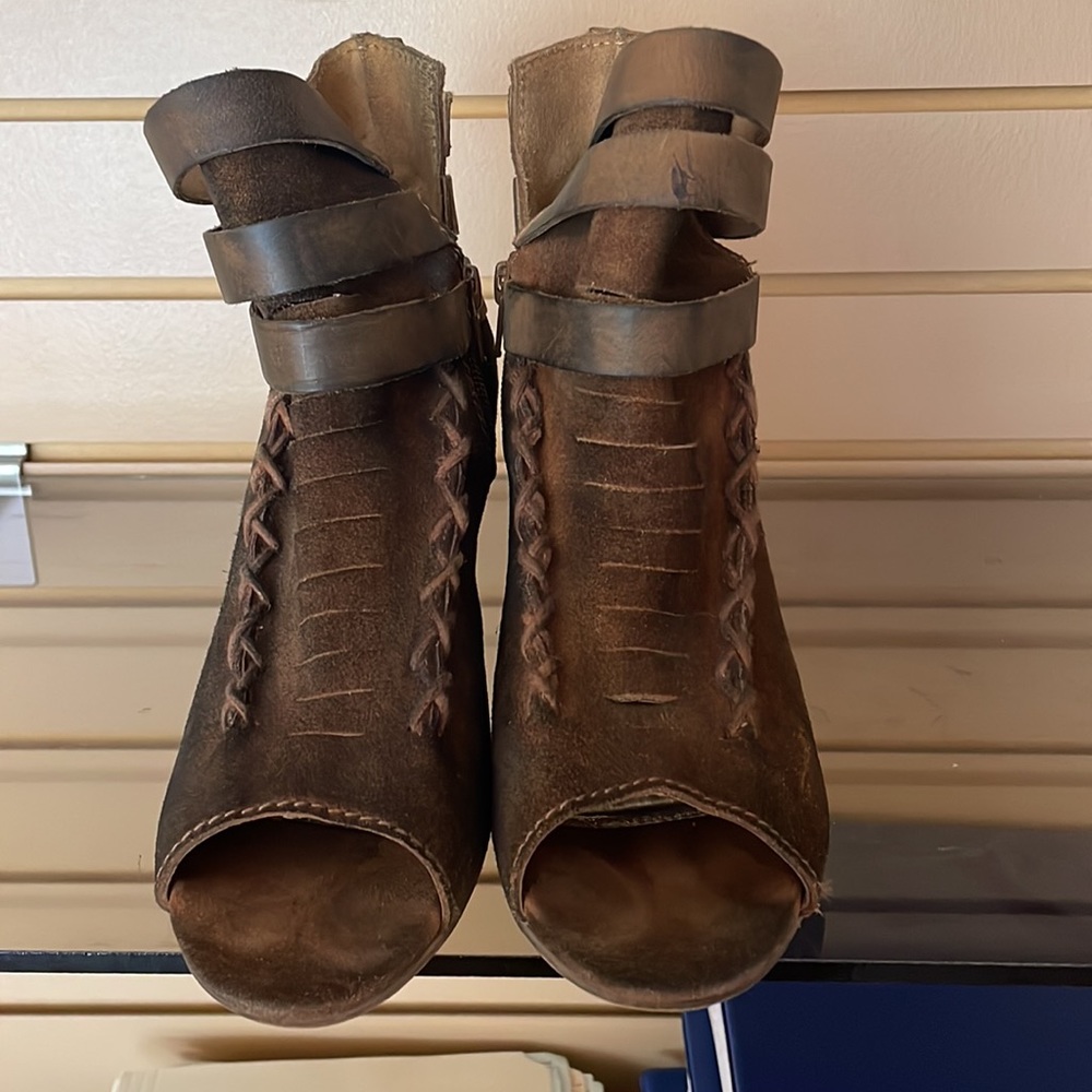 Diba True. Open Toe Booties - image 5